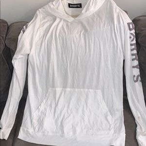 Barry’s White Soft Hoodie
